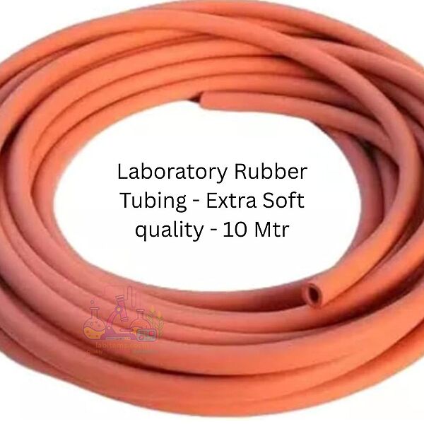 Laboratory Rubber Tubing - Extra Soft quality - 10 Mtr