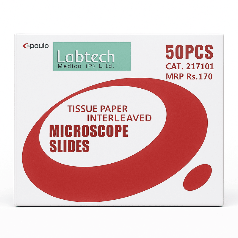 Labtech Microscope Slides Tissue Paper Interleaved 1 Box 50 Pieces