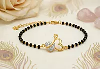 18 kt Gold Eternal Bond Mangasutra Bracelet
