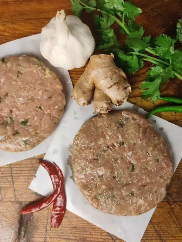 Lamb Burger Patty 500 Gms - HMAN