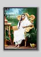 Holy Mother Sri Sarada Devi - In Studio - Sitting in Chair Photo