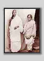Holy Mother Sri Sarada Devi - Radhu with Holy Mother