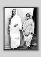 Holy Mother Sri Sarada Devi - Radhu with Holy Mother