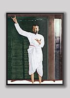 Sri Ramakrishna in Samadhi Single (Edited) Photo (Kalpataru pose)