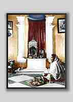 Holy Mother Sri Sarada Devi - Udbodhan Shrine Photo