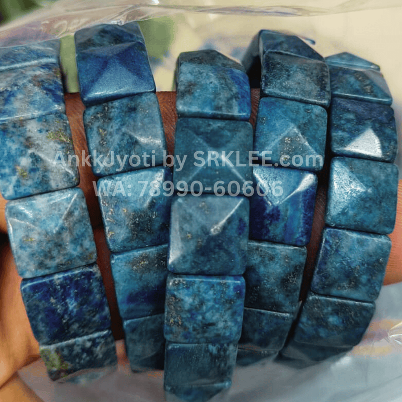 Lapis Lazuli Pyramid Bracelet Lapis Lazuli Pyramid Bracelet