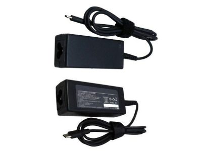Laptop Charger/Adapter 45W 5V/2.4A, 9V/3A, 12V/3A, 15V/3A, 18V/2.5A, 20V/2.25A (PinSize Type-C) Universal Charger including USB-A Charging Port Laptop Charger/Adapter 45W 5V/2.4A, 9V/3A, 12V/3A, 15V/3A, 18V/2.5A, 20V/2.25A (PinSize Type-C) Universal Charger including USB-A Charging Port