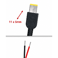 Laptop Adapter Cable for Lenovo USB Square Yellow Port Laptop Adapter Cable for Lenovo USB Square Yellow Port
