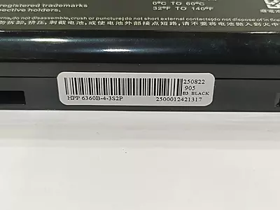 Laptop Compatible Battery for HP 6360b - EliteBook 8460p, 8460w, 8560p, ProBook 6560b, 6460b Models (4000mAh, 6-Cell)