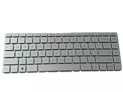 Laptop Keyboard for HP Pavilion 14BS Silver