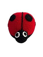 Crochet Ladybug Rattle