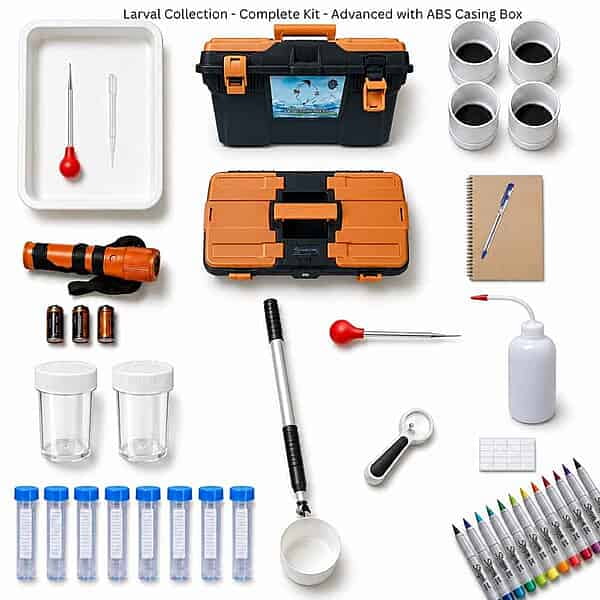 Larval Collection Kit - Complete Kit - Advanced with ABS Casing Box