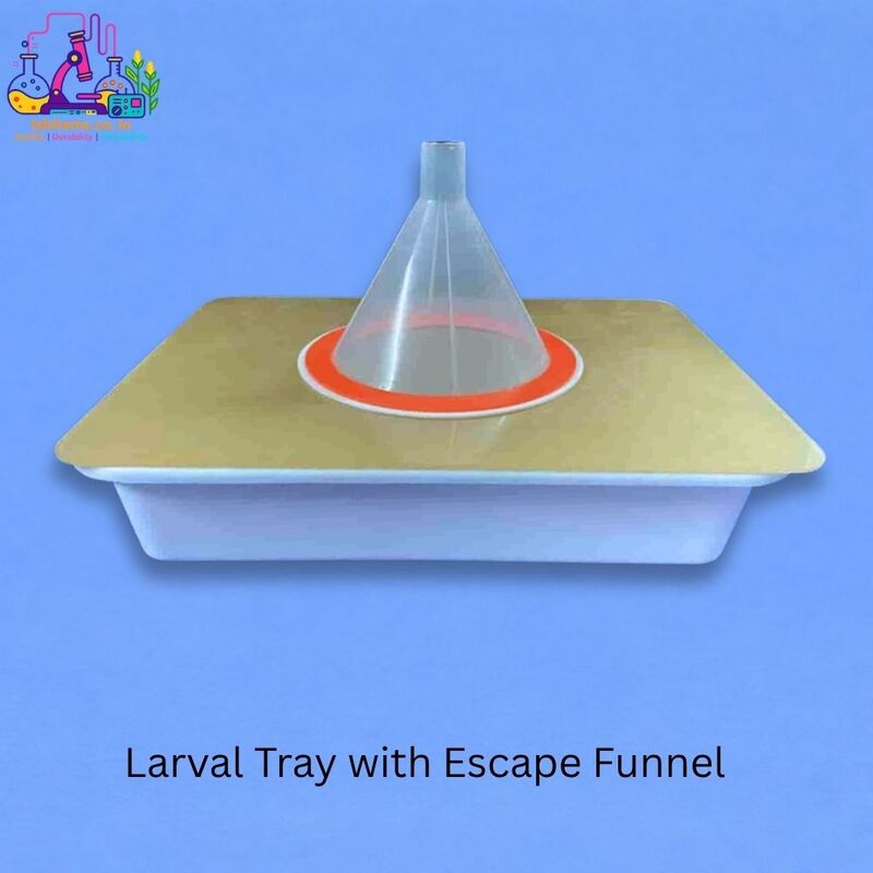 Larval Tray with Escape Funnel