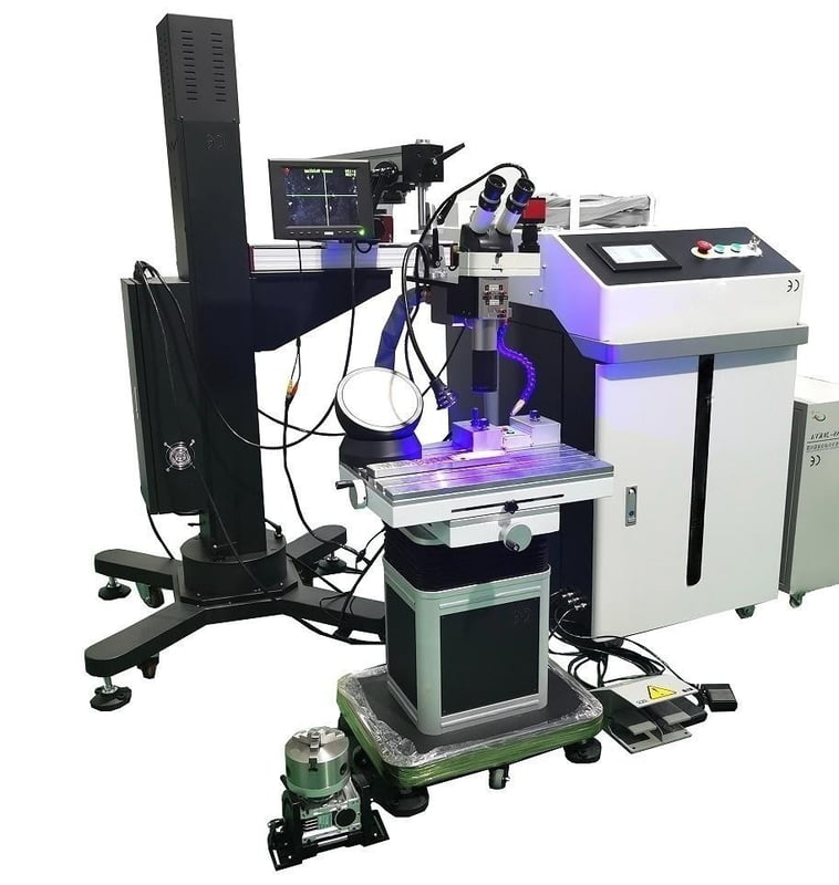 Fiber Laser Welding Machine 1500W Raycus Crane Type