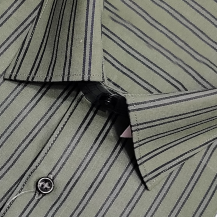 Cotton Blended Stripes Shirt