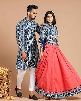 Ethnic Couple Combo Catalogue 1-Orange-2
