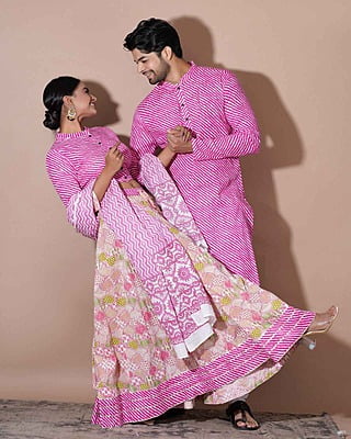 Ethnic Couple Combo Catalogue 1-Pink-2