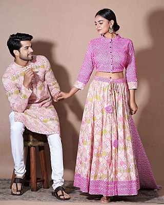 Ethnic Couple Combo Catalogue 1-Pink-4
