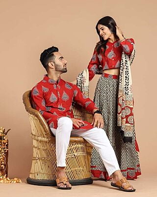 Ethnic Couple Combo Catalogue 1-Rust-2 Ethnic Couple Combo Catalogue 1-Rust-2