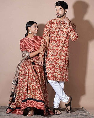 Ethnic Couple Combo Catalogue 1-Rust-5 Ethnic Couple Combo Catalogue 1-Rust-5