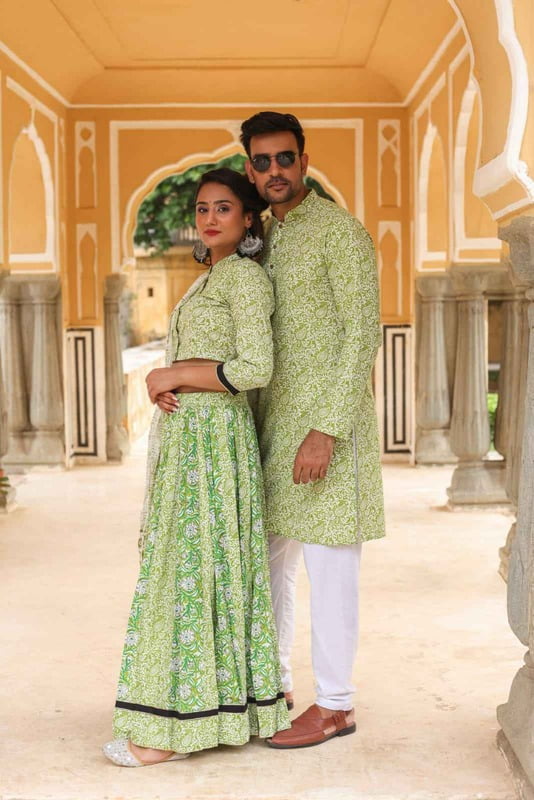 Ethnic Couple Combo Catalogue 2-Green-1 Ethnic Couple Combo Catalogue 2-Green-1