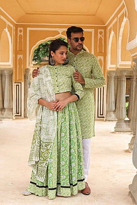 Ethnic Couple Combo Catalogue 2-Green-2 Ethnic Couple Combo Catalogue 2-Green-2