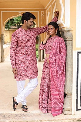 Ethnic Couple Combo Catalogue 2-Pink-3