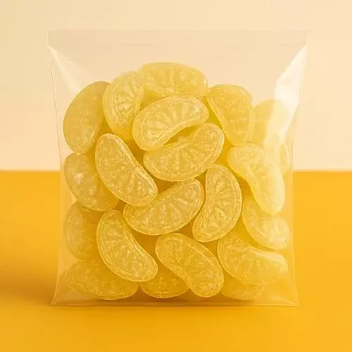 Vishnu Special Lemon Flavoured Candy | Nimbu Flavour Candies | Lemon Peppermint- 100g