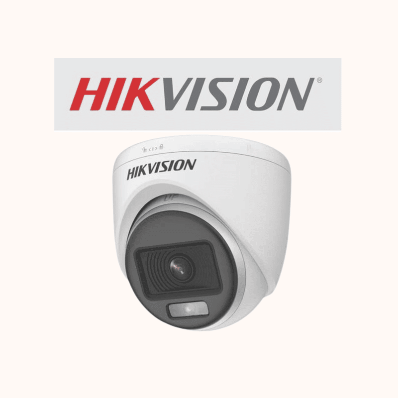 HIKVISION ColorVu 2mp Dome/indoor Security Camera DS-2CE70DF0T-PF