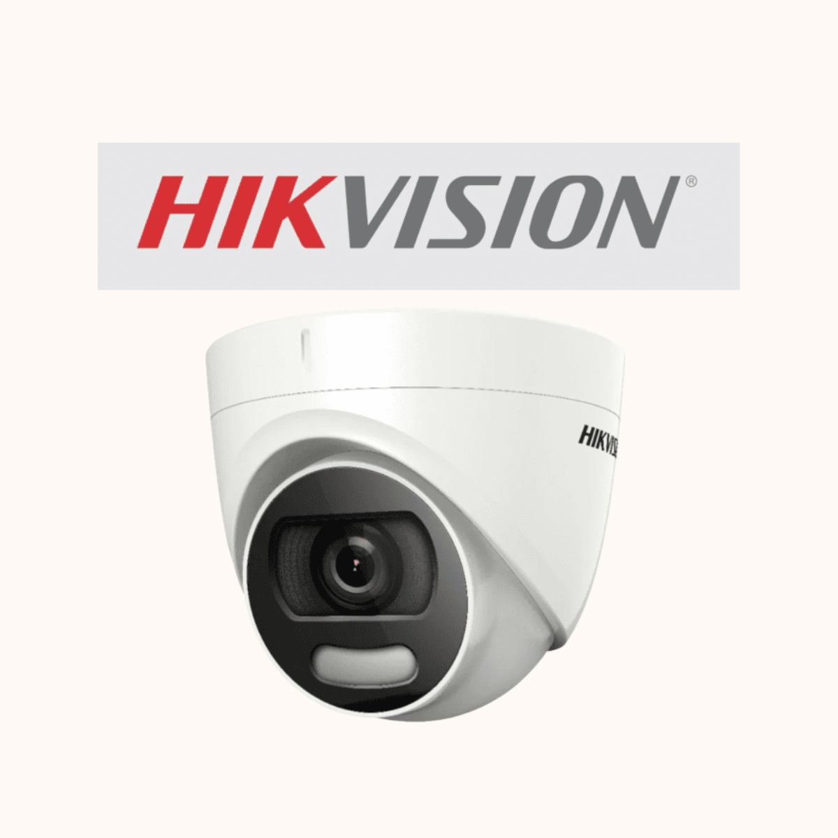HIKVISION 2MP Color Dome Camera DS-2CE72DFT-F