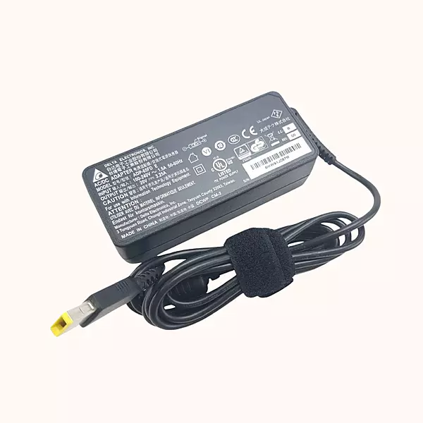 Lenovo USB Slim Tip Rectangular Pin Laptop Adapter 65W (0A36264)