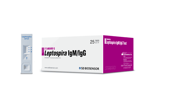 SD BIOSENSOR STANDARD Q Leptospira IgM/IgG