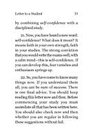 Letter to A Student