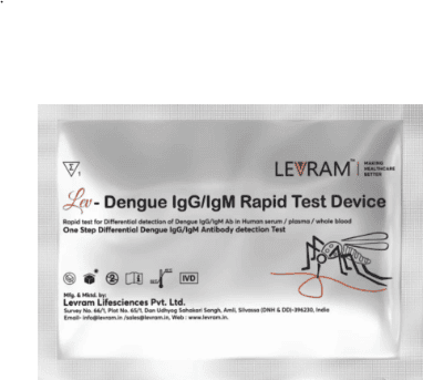 Levram Dengue IgG/IgM Rapid Test Device