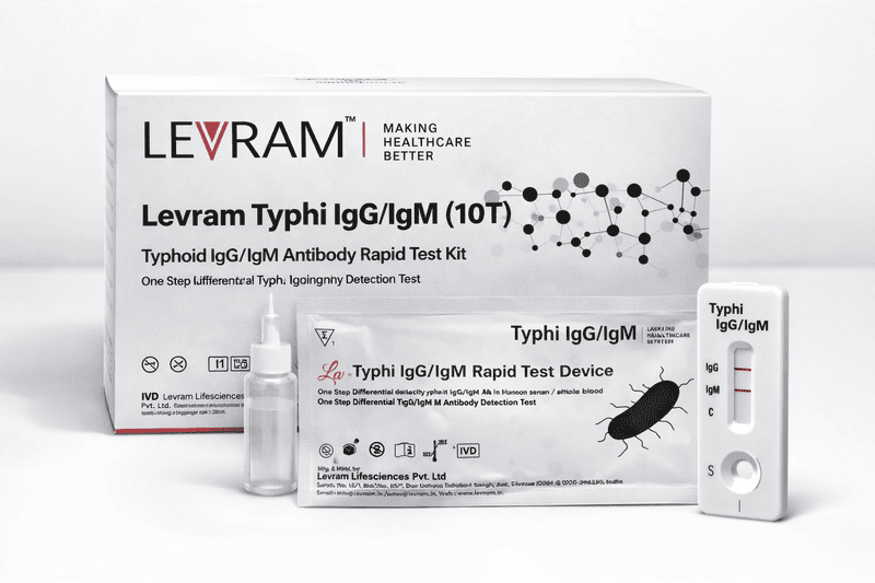 Levram Typhi IgG/IgM (10T)