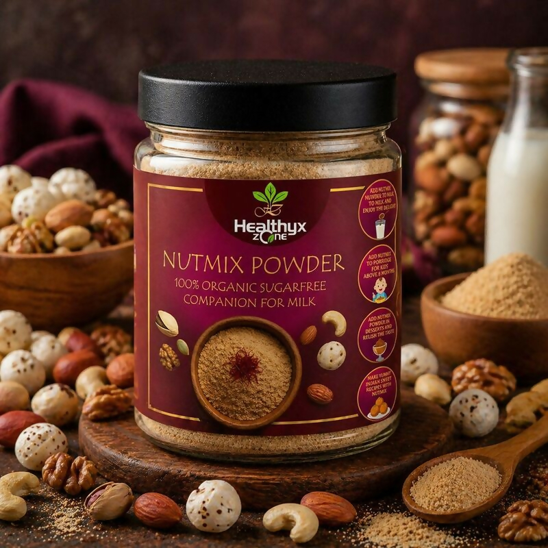 Nut Mix Powder - Sugarfree | Healthyx Zone