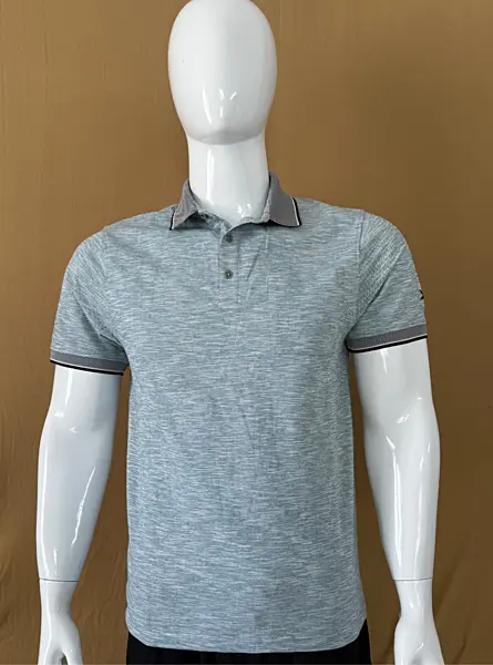 Men Light Green Poloshirt