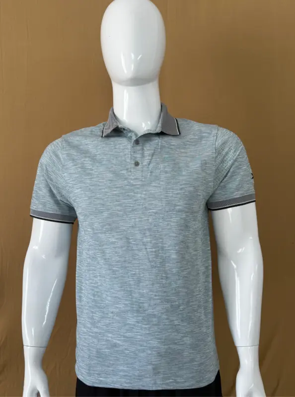 Men Light Green Poloshirt