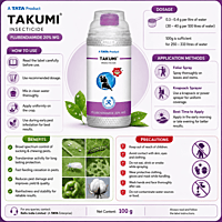 TATA Rallis TAKUMI® Insecticide – Flubendiamide 20% WG | Vetrivel Agro Services