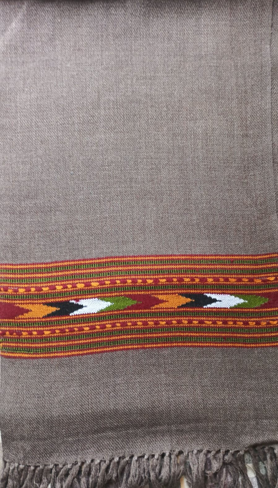 Light Grey Handloom Mufler