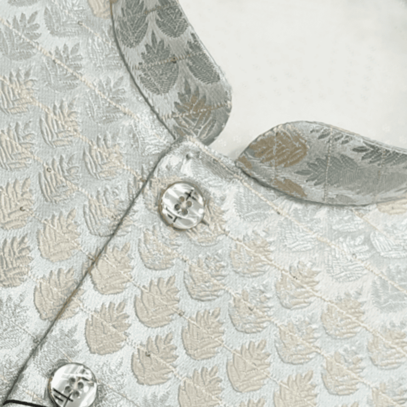 Light Sea Green Designer Jodhpuri Shirt