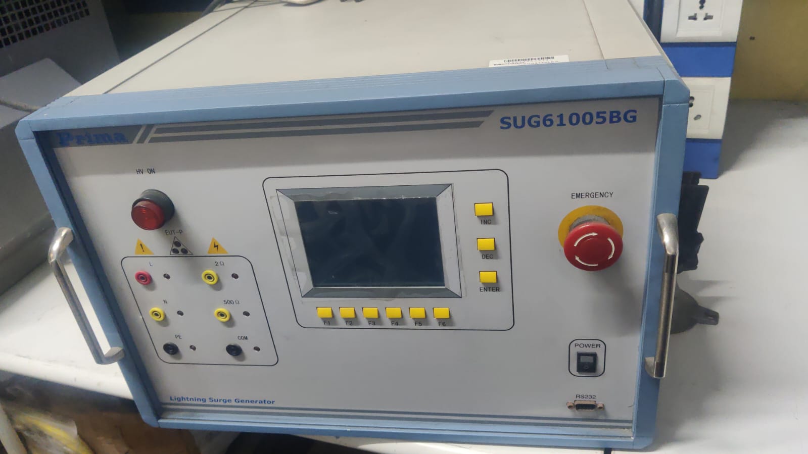Lightning Surge Generator SUG61005BG EMC testing Output voltage 0-6kv Lightning Surge Generator SUG61005BG EMC testing Output voltage 0-6kv