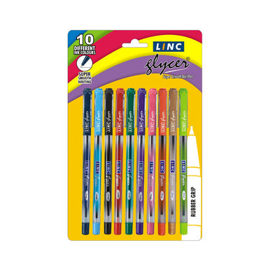 Linc - Glycer Colour Ball Pen Set