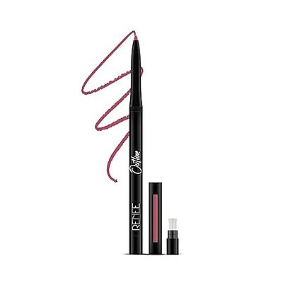 RENEE Outline Lip Liner With Built-in Sharpener 06 Amelia 0.35gm, Long Lasting & Smudge Proof