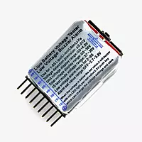 LiPo Battery Voltage Tester with Low Voltage Buzzer Alarm