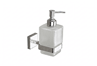 Liquid Soap Dispenser Square Chrome