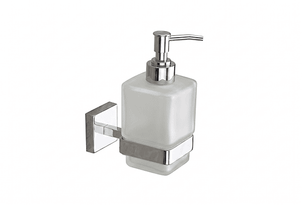Liquid Soap Dispenser Square Chrome