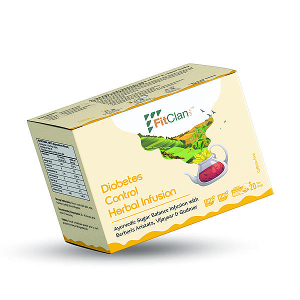 Diabetes Control Herbal Tea | Ayurvedic Sugar Balance Tea with Gudmar & Vijaysar