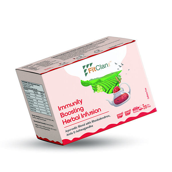 Immunity Boosting Herbal Tea | Ayurvedic Blend with Amla, Ashwagandha & Turmeric