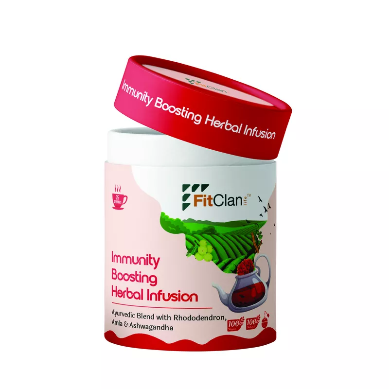 Immunity Boosting Herbal Tea | Ayurvedic Blend with Amla, Ashwagandha & Turmeric